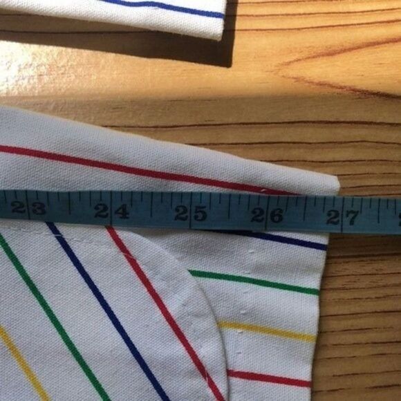 Striped Blazer Jacket Career Casual Colorful Spring Summer Coat - Picture 10 of 13